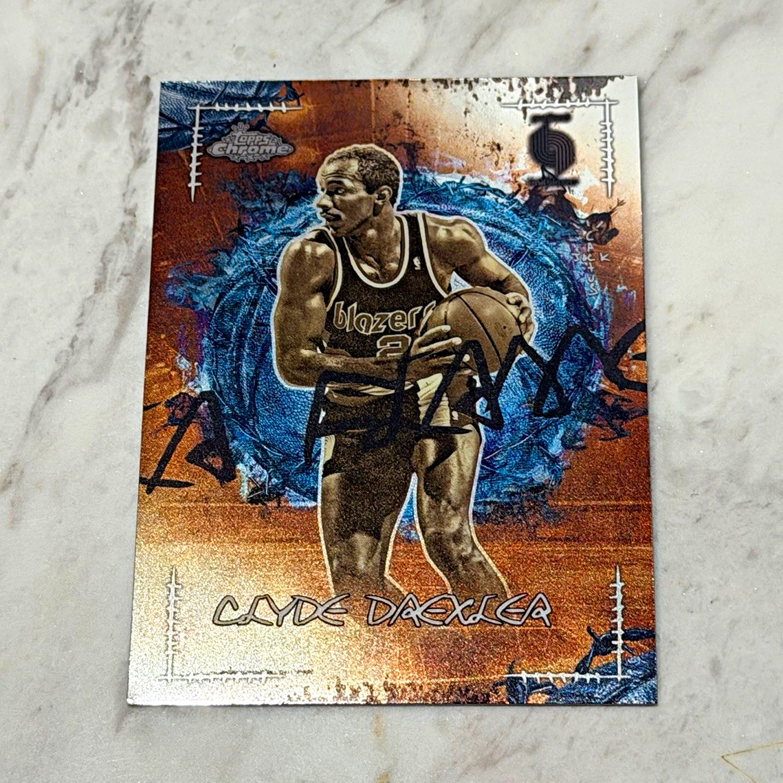 NBA ドレクスラー　カード（7枚セット） Clyde Drexler Autographed Basketball Trading Cards for sale | eBay