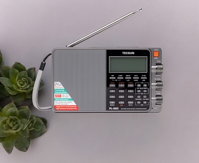 Tecsun PL880 Portable Digital PLL Dual Conversion AM/FM Longwave