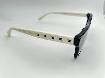 Chanel Sunglasses 5484 c 1656/S6 Black White Gray Square