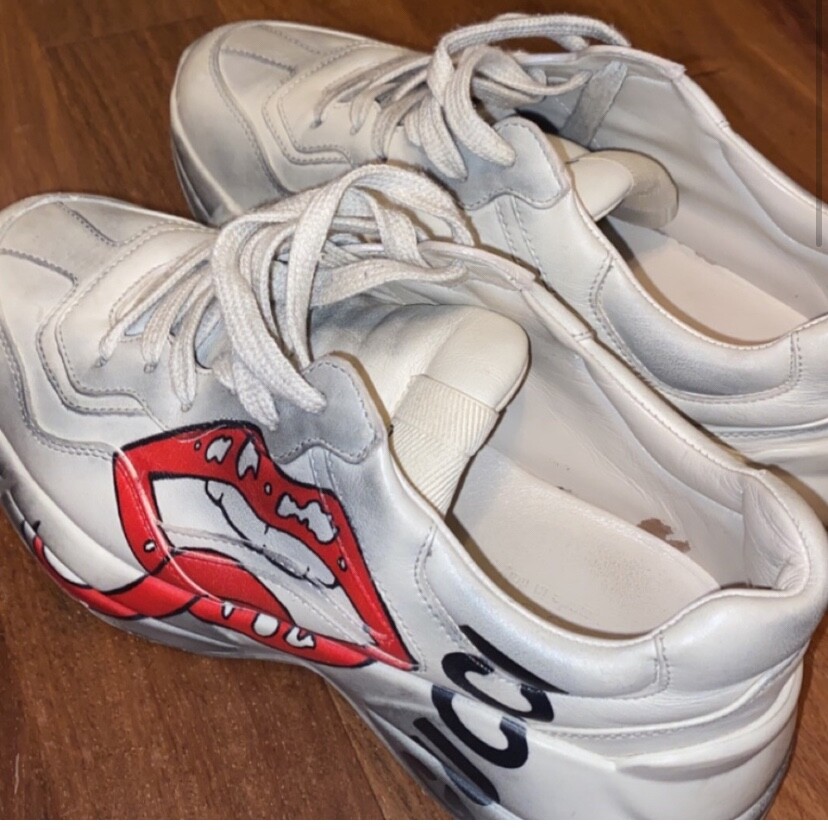 【正規品】GUCCI MOUTH スニーカー マウス 7 1/2 レシート有 Size 7.5 - Gucci Rhyton Mouth Women's sneakers | eBay