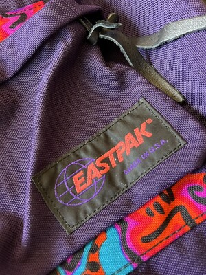 Eastpak Backpack Vintage Made In USA | Retro 80s 90s | eBay