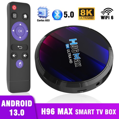 2025 NUEVO Android 13.0 8K Smart TV BOX 4+128 GB Doble WIFI Red Reproductor multimedia - Imagen 15 de 74