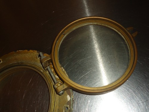 Vintage Messing Bronze WC Wilcox Crittenden 6" Bullauge Fenster Marine Boot WC2b - Bild 5 von 8