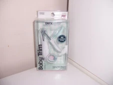 Onyx Professional Baby Trim Foldable Safety Nail Clippers with 4x Magnifying Pow