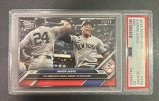 2024 Topps Now Aaron Judge Red 10/10 PSA 10 Yankees