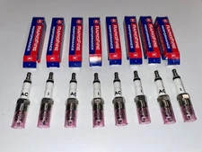 Box of 8 NOS AC Delco Rapid Fire #1 Performance Spark Plugs GM # 25164639