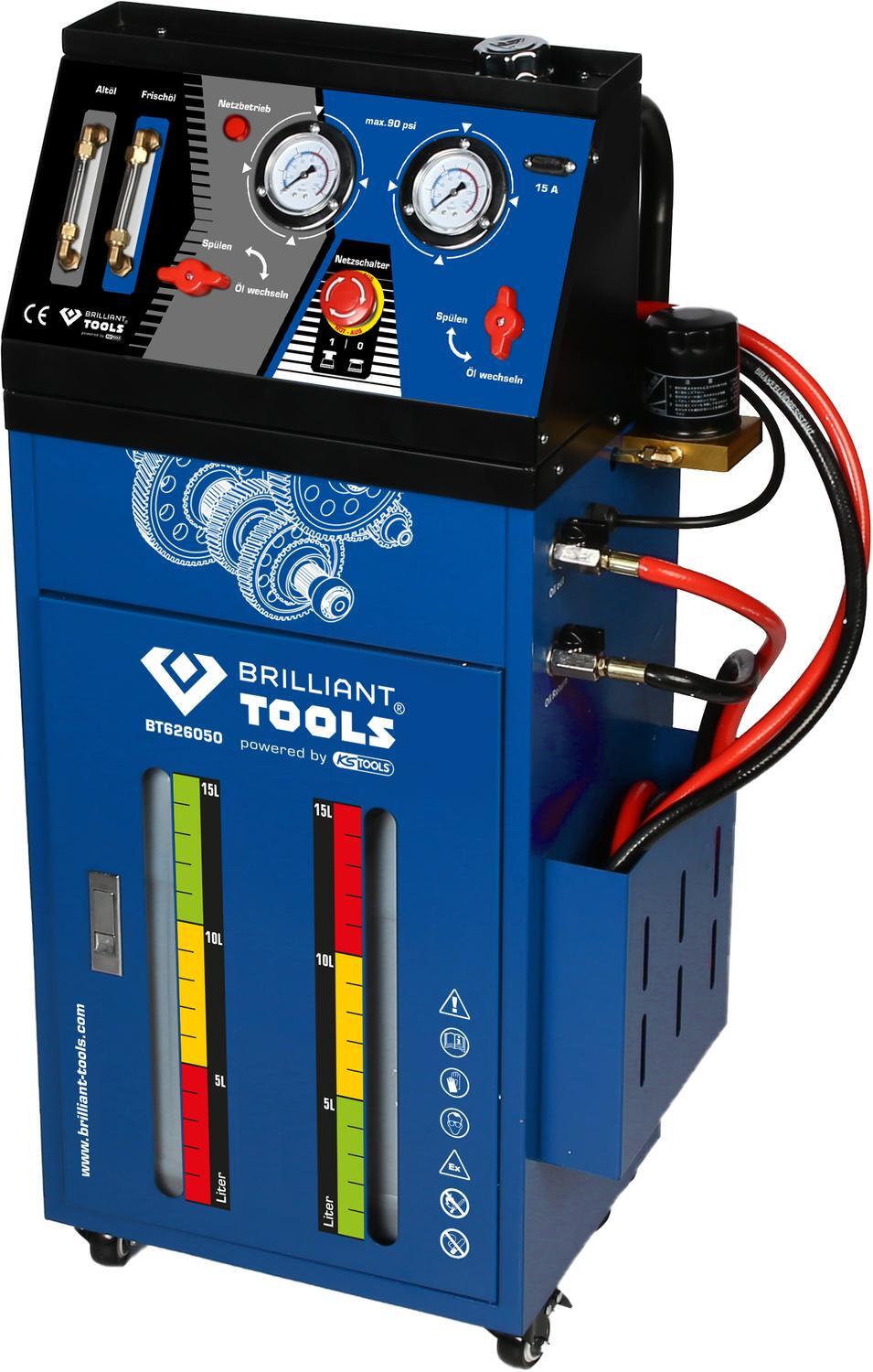 Brilliant Tools Getriebespülgerät für Automatikgetriebe inklusive 