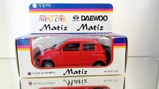 C-M Toys CM Toys Daewoo Matiz Red Made in Korea 1:32 Near Mint