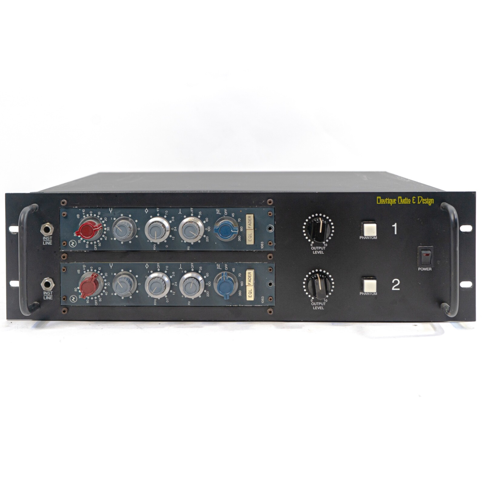 Neve 1063 Pair Racked Mic Preamp EQ with Marinair Transformers