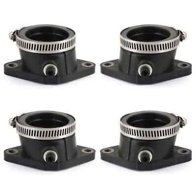 4 Pipes d'admission de carburateur pour Suzuki GS550 E/T GS650 E/G 1980-1983 - Photo 1/4
