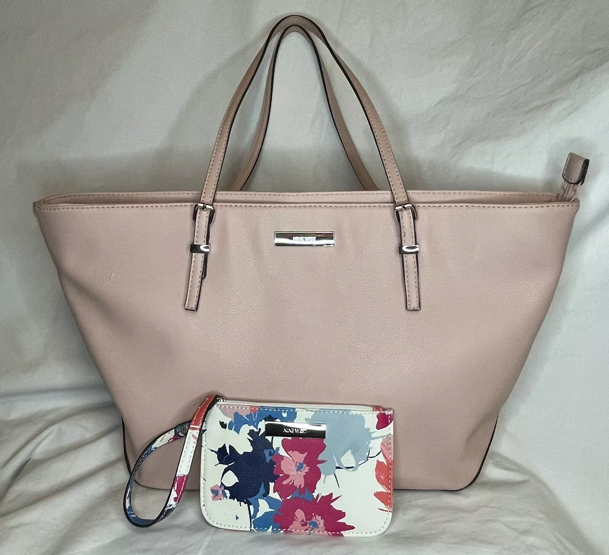 Nine West Pink Purse | Pink purse, Purses, Satchel bags