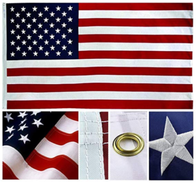 Aazon.co : Aerican Flag Heavy Duty 5x8, US Flags 5x8 Outdoor Ade In
