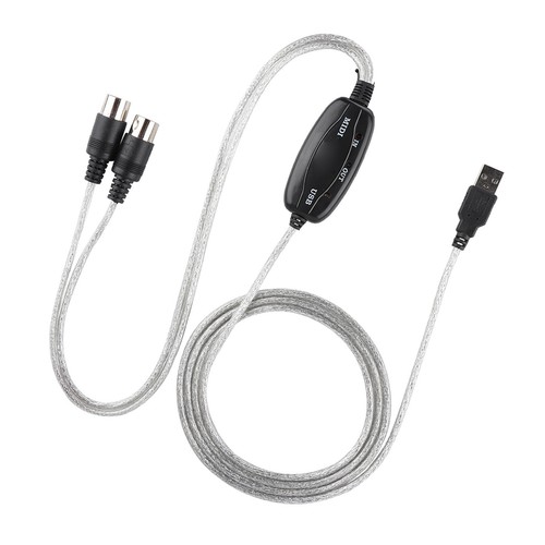 Konwerter kabla MIDI na USB Interfejs MIDI Adapter Kabel Klawiatura Muzyka Edycja FSK- - Zdjęcie 9 z 11