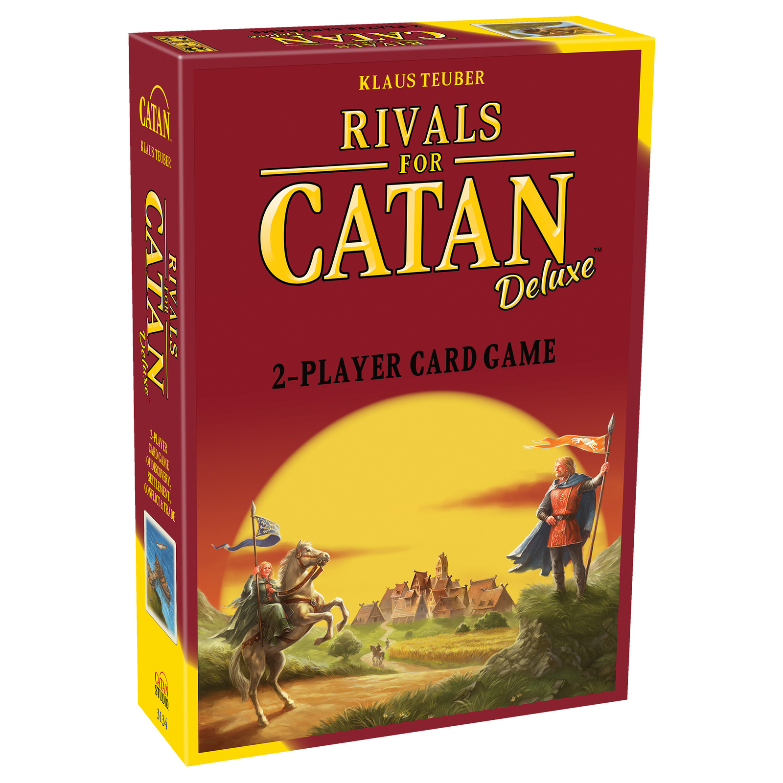 Соперники в карточной игре Catan (Deluxe) | Стратегия построения цивилизации
