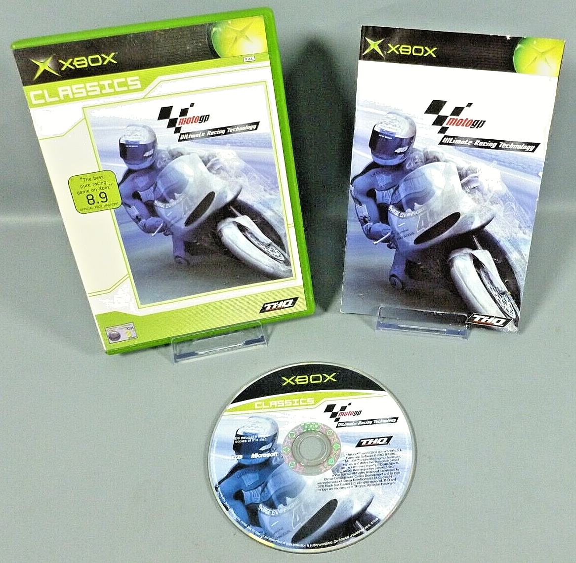 Moto GP Ultimate Racing Technology (Xbox Classics 2003 PAL ) FREEPOST in UK