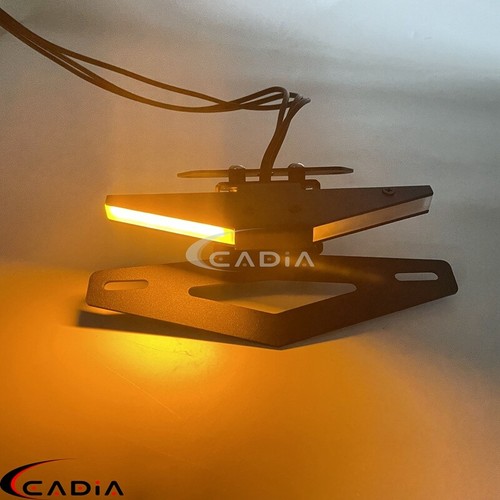 Eliminador de guardabarros de fábrica para Aprilia Tuono RSV4 RR RF con luz LED de señales de giro - Imagen 9 de 11