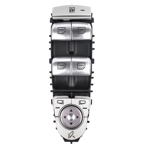 Fensterheberschalter Fensterheber Tasten Silber für Mercedes W213 Vorne Links DE - Foto 3 di 7