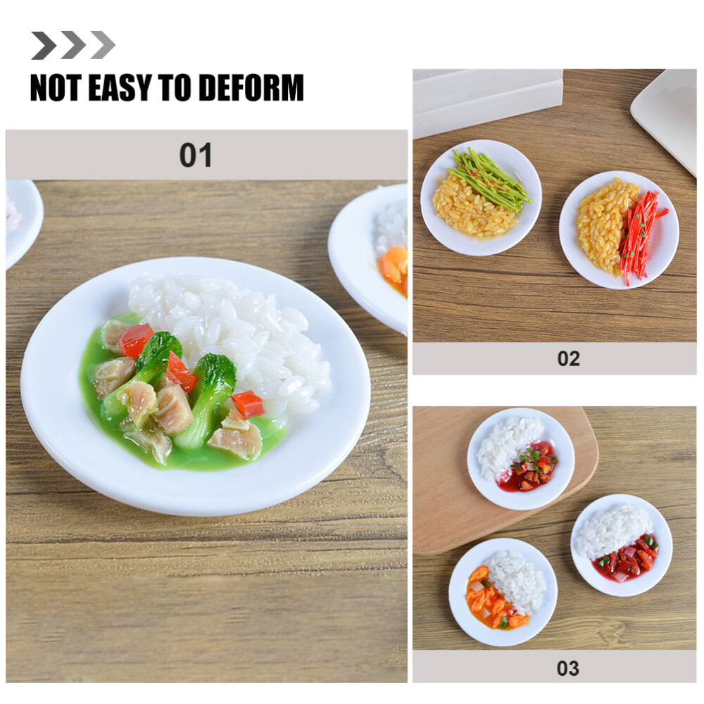 5 Pcs Novelty Toy Food Display Model Simulated Hukitchen eBay