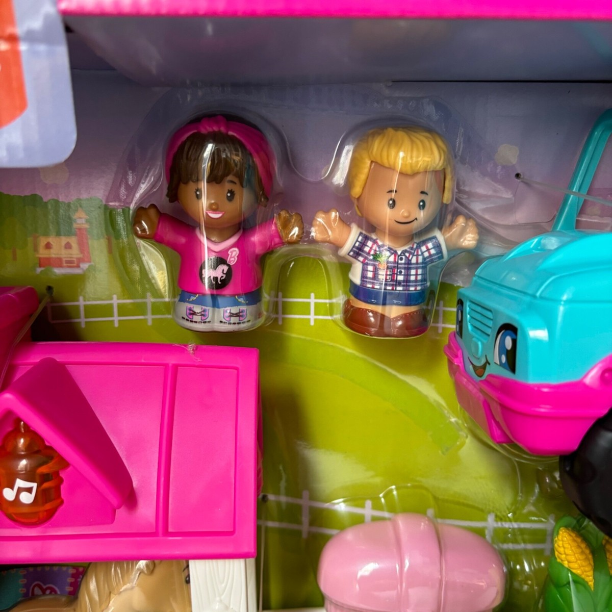 Play Pieces How Cute Is This?! Fisher Price Little People Barbie