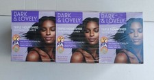 3 Packs Dark Lovely Triple Nourished Silkening Relaxer. NIB