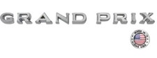 Fender Emblem Letter Set For 1969 Pontiac Grand Prix Models Made in the USA