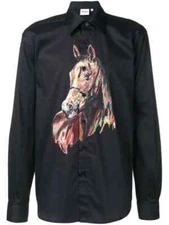 SSS World Corp Black Savior Horse Shirt NEW with tags, Size XXL