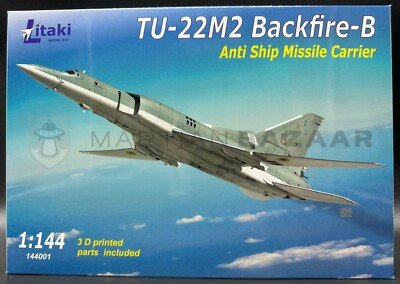 Litaki 1/144 LMK144001 Tu-22M2 ''Backfire-B'' - NEW! (Ships from Canada)