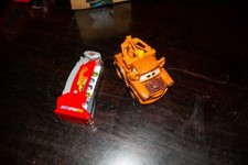 Disney Pixar Cars MATER Shake N Go Talking Mattel Micro Drifters Rapid-Fire