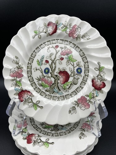 Set 6 Myott Staffordshire Indian Tree Bread And Butter Plates - 6.25” - Picture 2 of 6