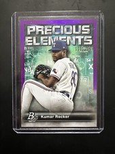 2023 Bowman Platinum - Precious Elements Purple #PE-3 Kumar Rocker /250 (RC)