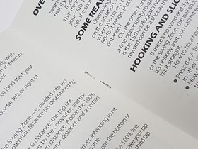 Jack Nicklaus Golf Authentic Original NES Nintendo Manual Only