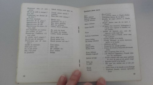 French-Turkish Conversation Guide Necla Tonak Issue ABE - 第 3/3 張圖片