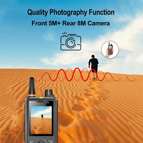 Radio de red Anyssecu T60 4G Android 8.1 radio móvil Zello REAL-PTT Echolink - Imagen 5 de 10