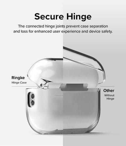 Ringke Hinge AntiYellowing Material Compatible AirPods Pro 2 Sturd - Picture 3 of 9