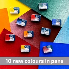 Rosa Gallery Watercolour Paint Pans 2.5 ml Professional watercolor NEW 2024