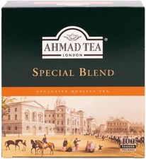 Ahmad Tea London Special Blend Black Tea with Bergomat Premium Quality x200 bags 0.06 per strip