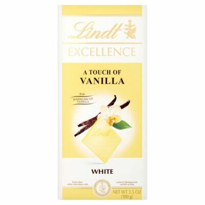 Lindt Excellence Natural Vanilla White Chocolate - 100g
