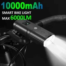 Smart Bicycle Light Front Waterproof USB Charging Road Cycling Lamp Accessories
