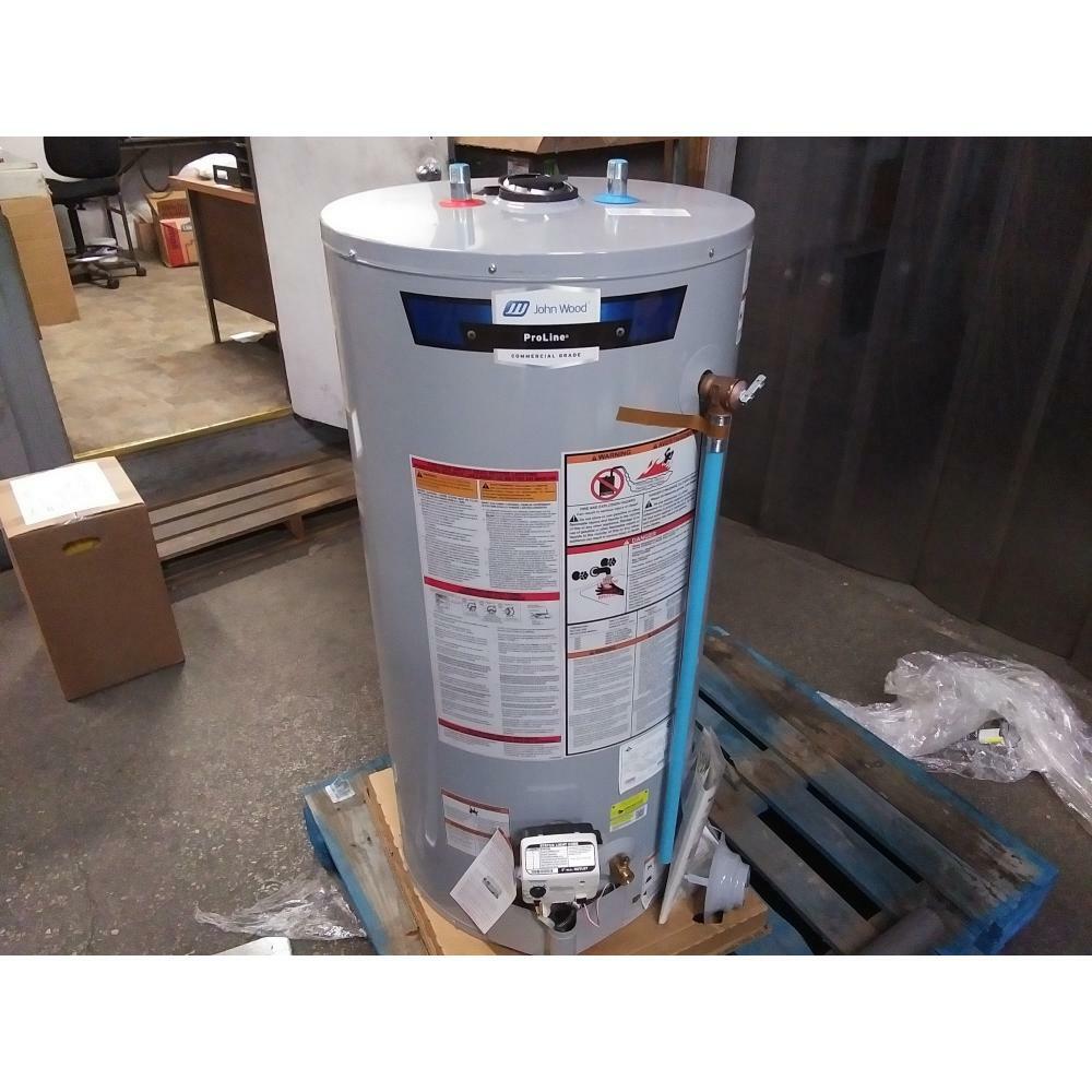 AO SMITH AV40N-400 40 GALLON u0026#034;JOHN WOOD PROLINEu0026#034; ATMOSPH. VENT GAS  WATER HEATER | eBay