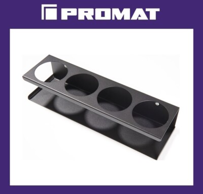 PROMAT  Dosenhalter  für 4 Dosen Breite 323 mm - für Lochwandsystem 9 x 9 mm