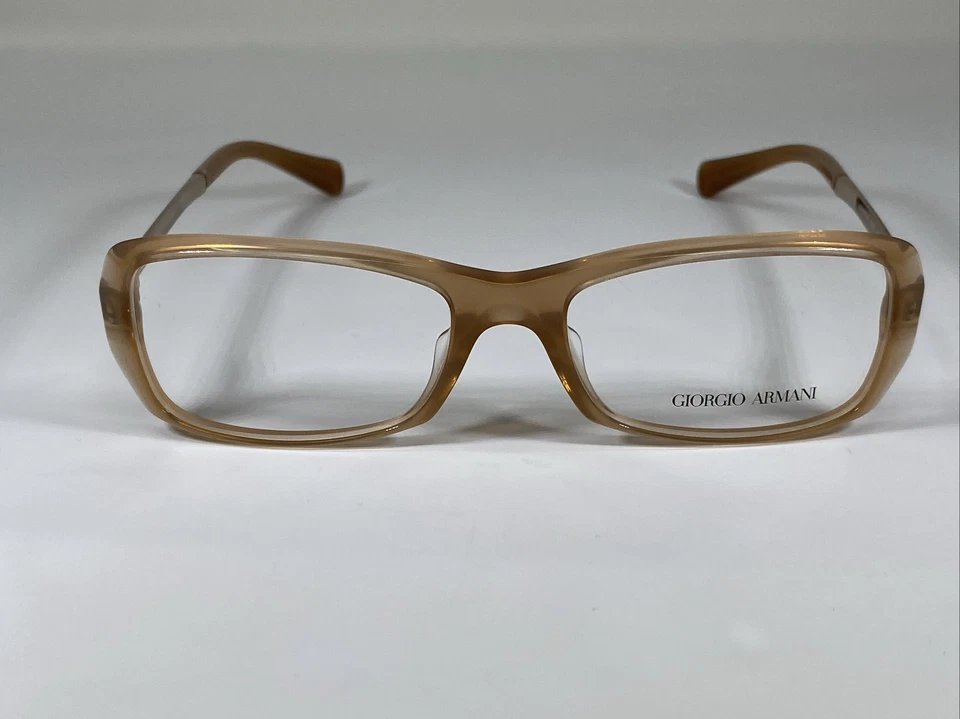 Marco de gafas GIORGIO ARMANI AR7011-F 5043 NOS Italia beige/oro 53-17-140 Foto 2 de 4