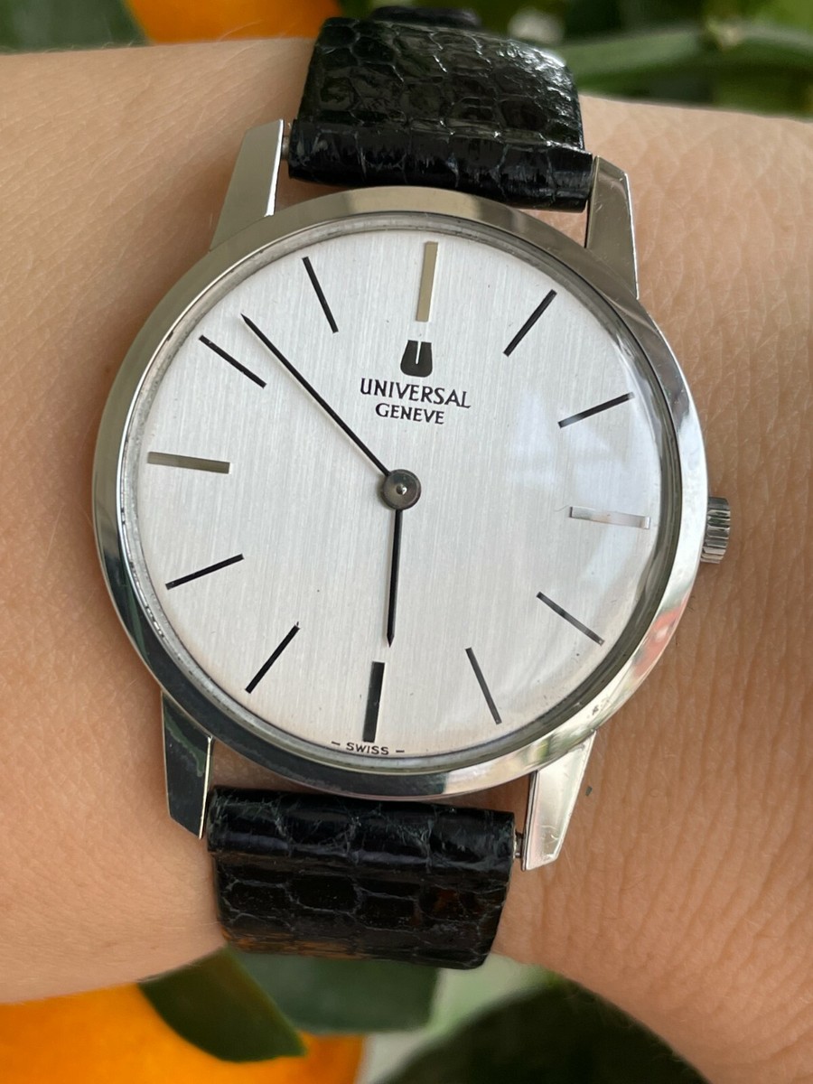 UNIVERSAL GENEVE WATCH 842 101 MANUAL CAL. 1-42mm MENS SWISS