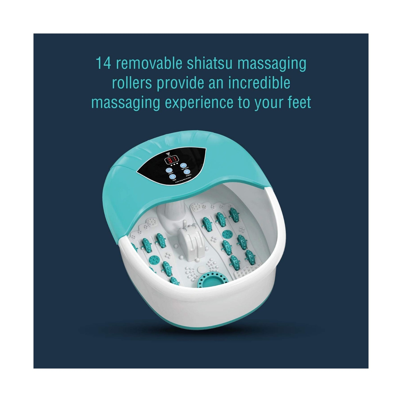 Zircon+Pediprime+Foot+Spa+Bath+Massager for sale online eBay