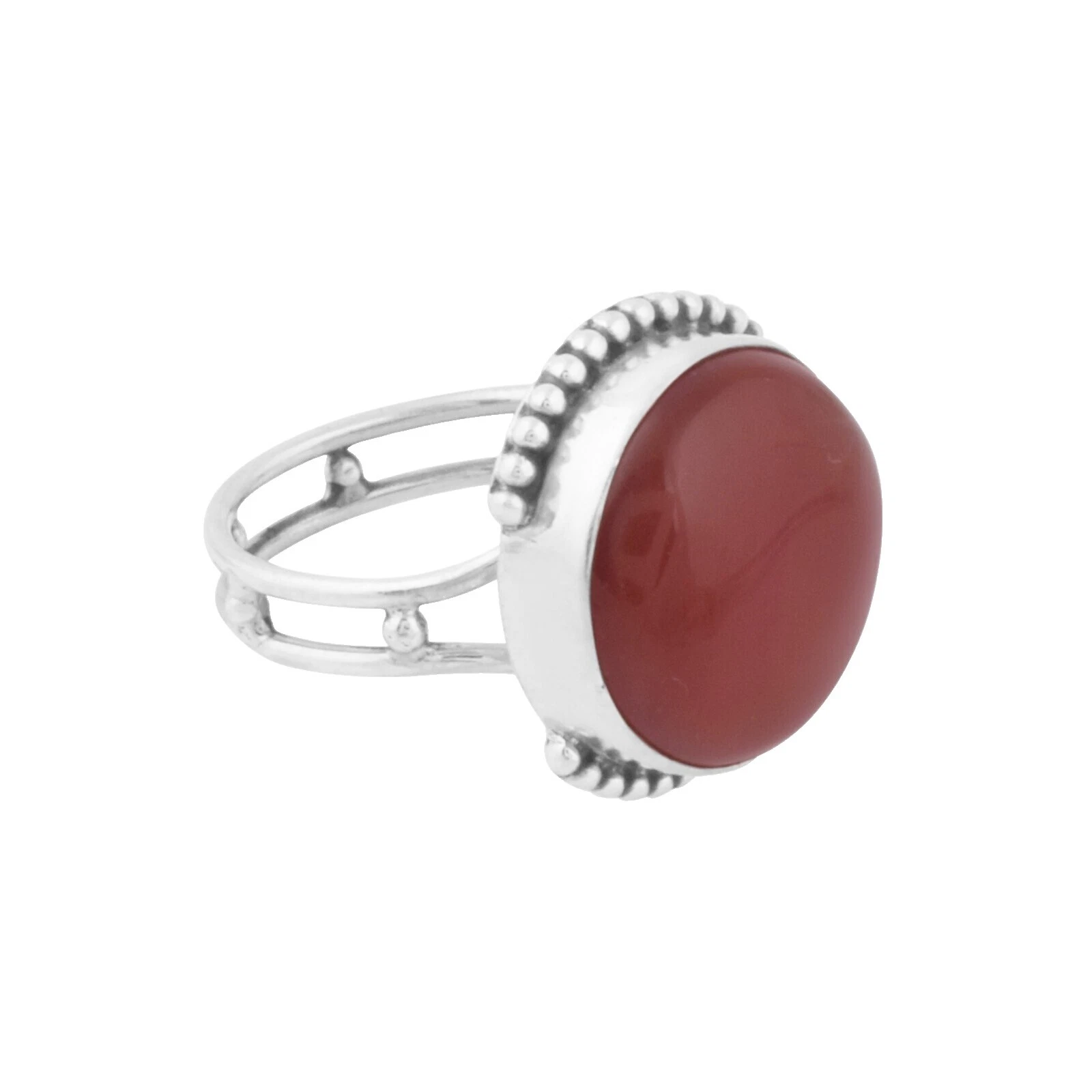 Anillo de 9 Anillos de moda Cornalina