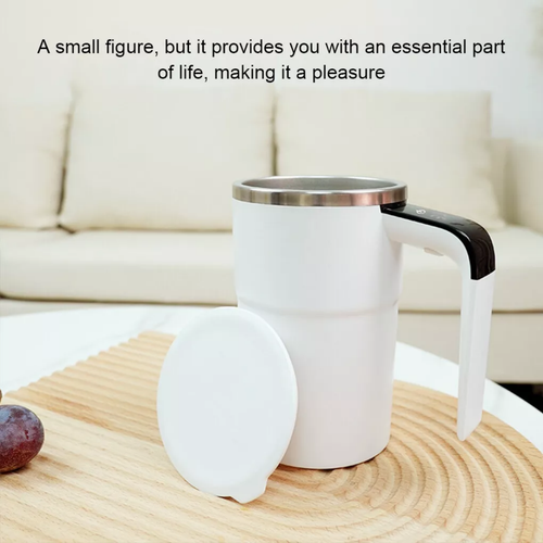 Automatischer magnetischer elektrischer selbstrührender Becher Tasse Mischen Kaffee Milch Tee Bier USA - Bild 5 von 13