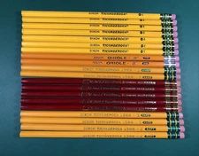Vintage Pencil Lot | Various Brands | Lot Of 20 Unsharpened Pencils | Lot #14