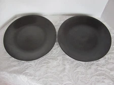 Lindt-Stymeist Piano-Dark Brown/Black- 11" Dinner Plates -Set of 2