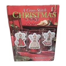 Craftways A Cross-Stitch Christmas  A Season To Remember Hardcover Book