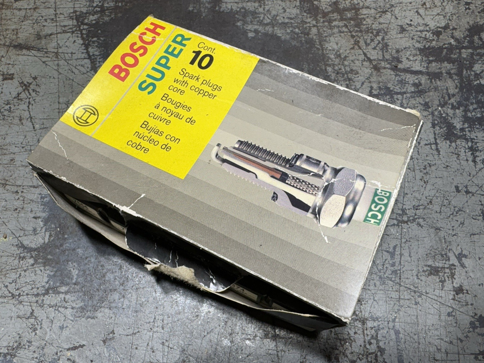 BOSCH 7574 H9DC COPPER CORE SPARK PLUGS SET OF 5