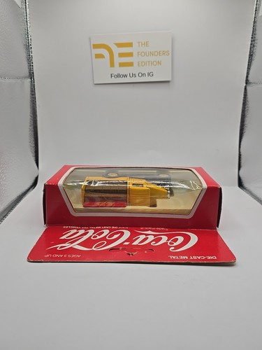 Lledo Die-Cast Metal Coca-Cola Yellow Delivery Truck New Hartoy 1/64 Vintage - Picture 5 of 5